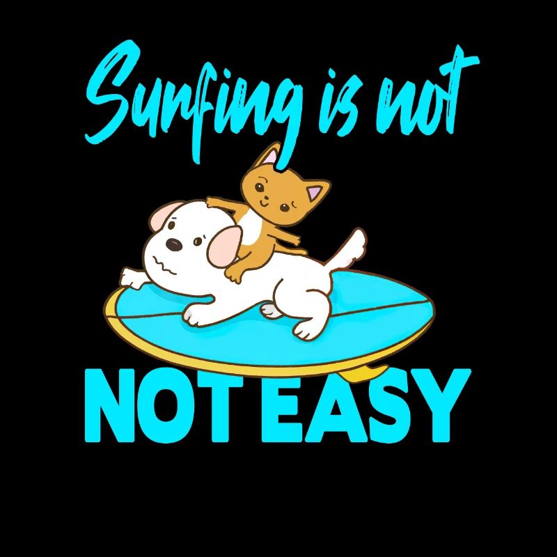 Le surf n’est pas facile