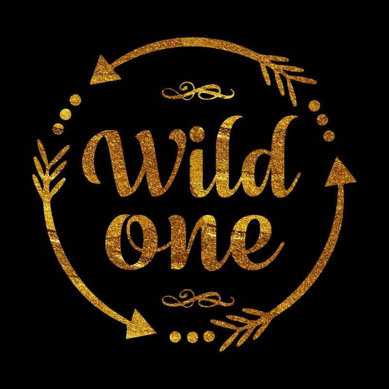 Wild One 1. Geburtstag Golden