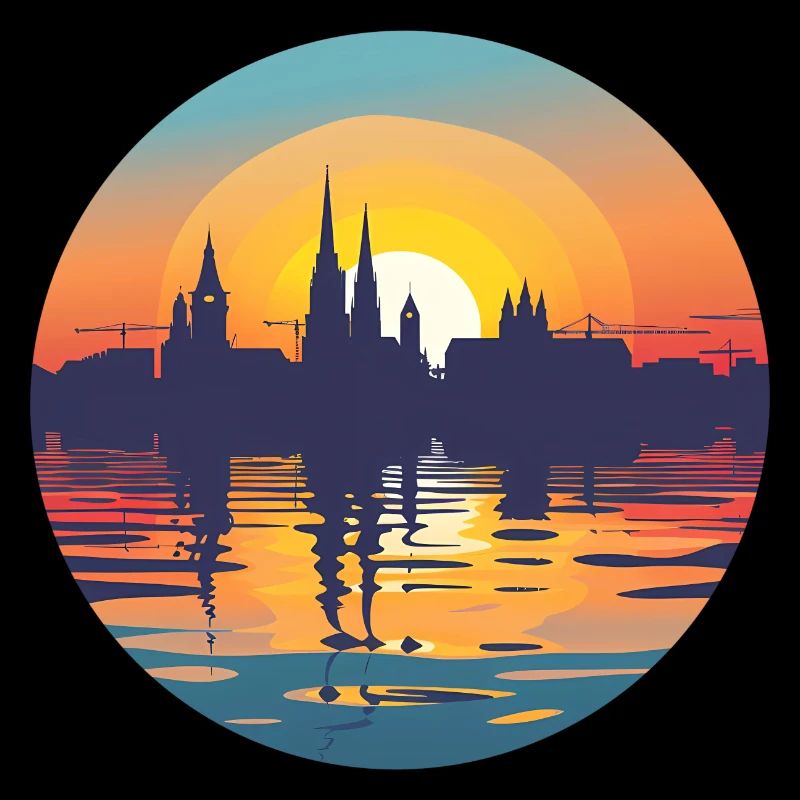 Krefeld Skyline