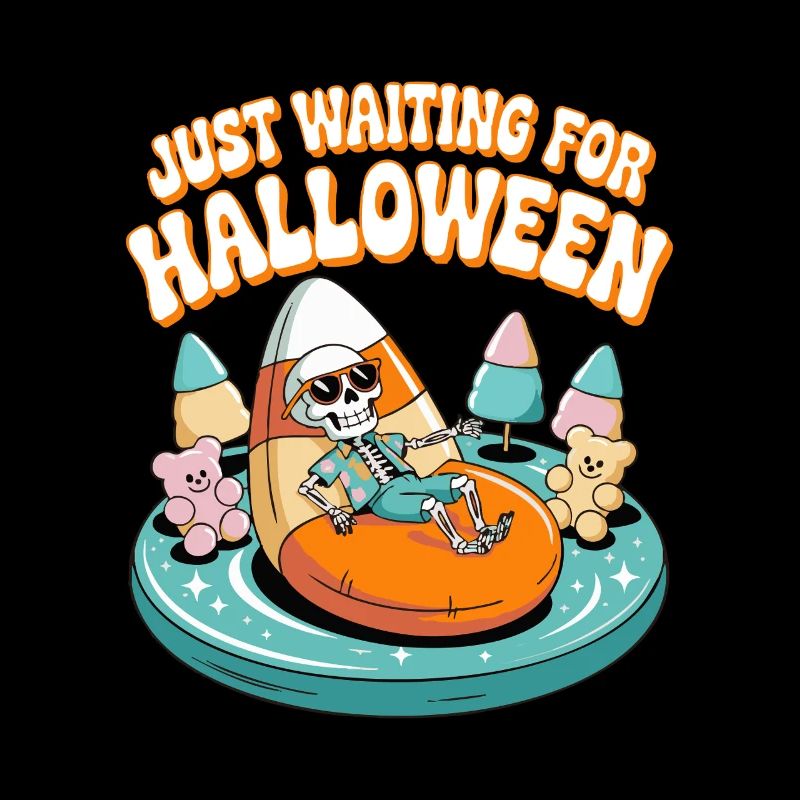 Warten Sie nur auf Halloween