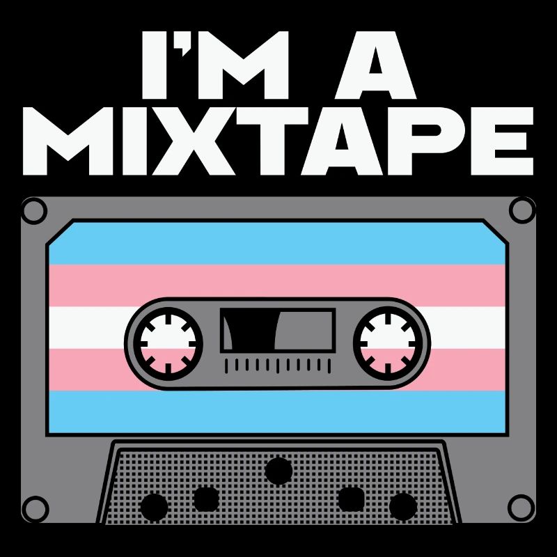 LBGT Flag Gay Pride Human I'm a Mixtape