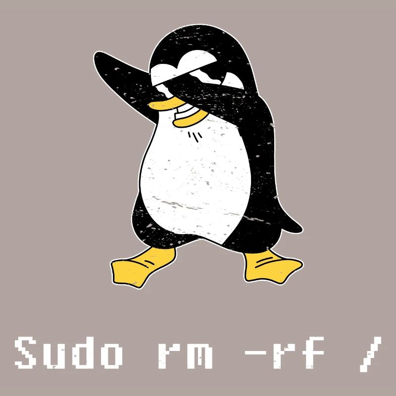 Sudo rm RF Admin Sysadmin Cadeau Java Linux