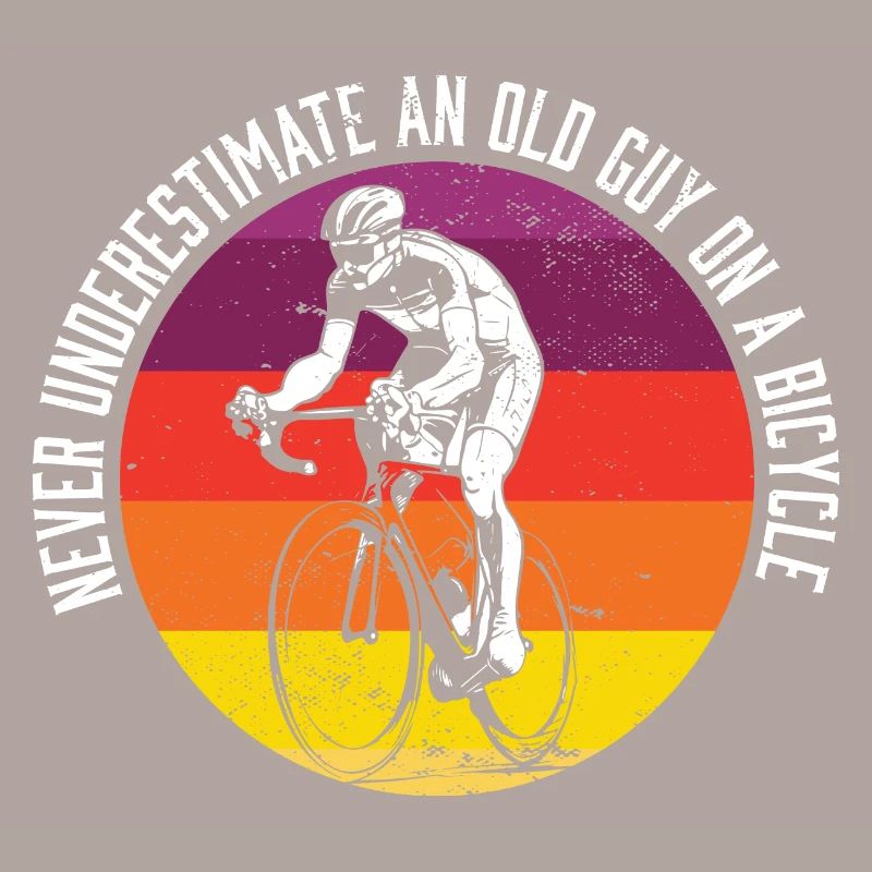 Never Underestimate An Old Guy on a Bicycle