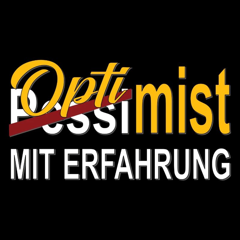 Optimist mit Erfahrung Geschenk