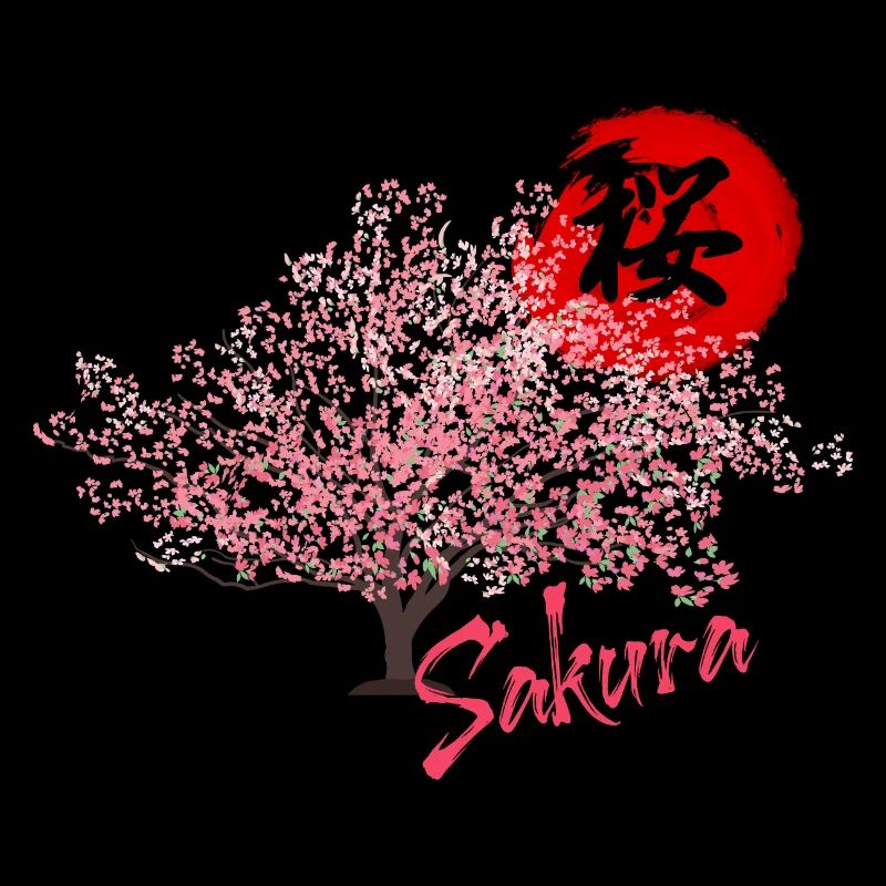 Sakura Japanische Kirschblüten Kirschblütenbaum