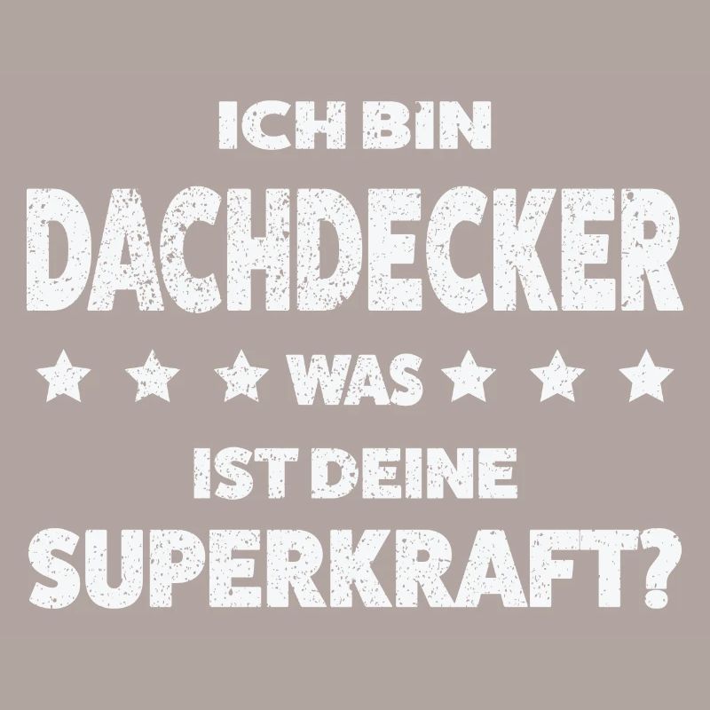 Dachdecker Beruf Dachdecken Geschenk