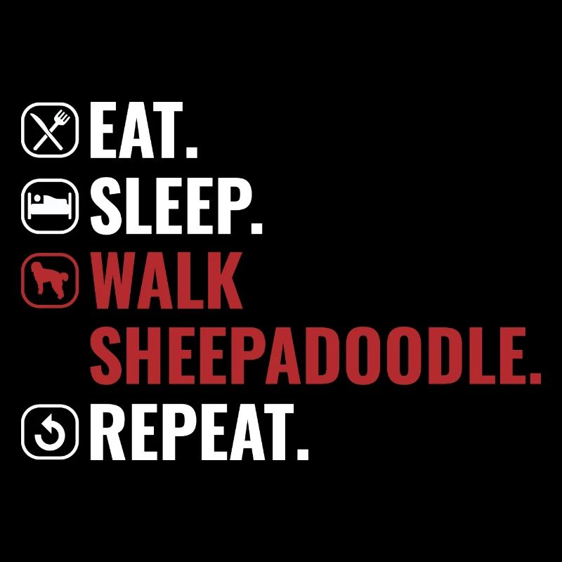 Sheepadoodle Doodle Hund