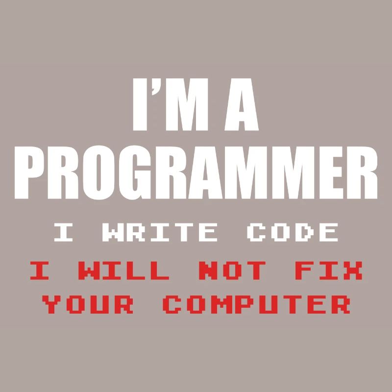 Programmierer Geek Computer Programmierung Coder L