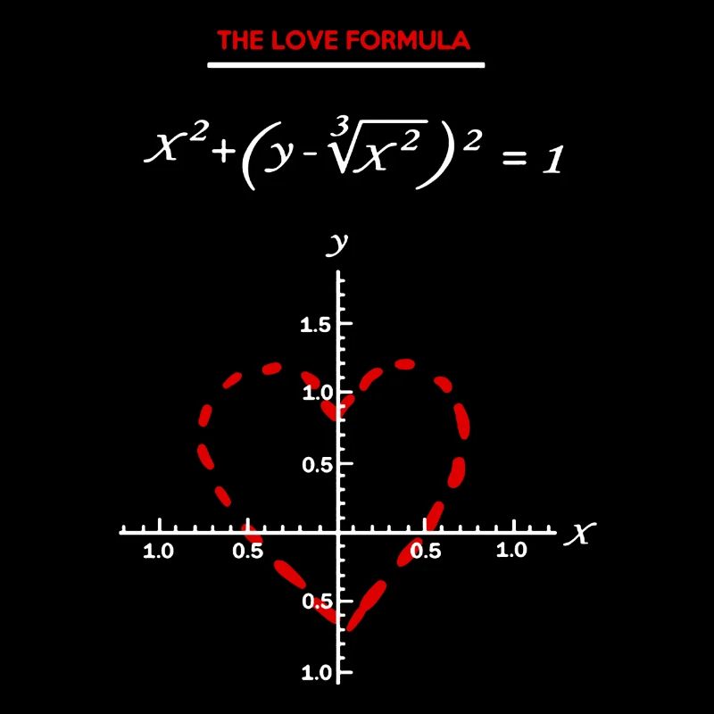 Math - The Love Formula T Shirt