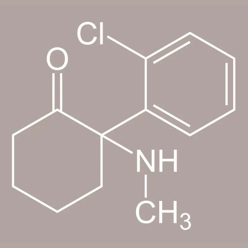 Formule structurelle de kétamine