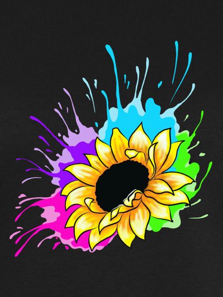 Sonnenblume Splash