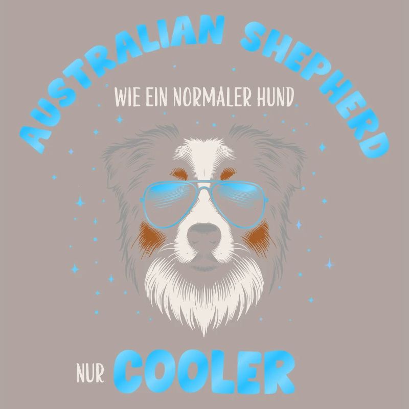 Aussie - wie ein normaler Hund nur cooler türkis