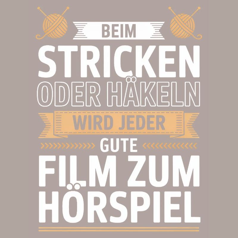 Beim Stricken oder Häkeln Hörspiel