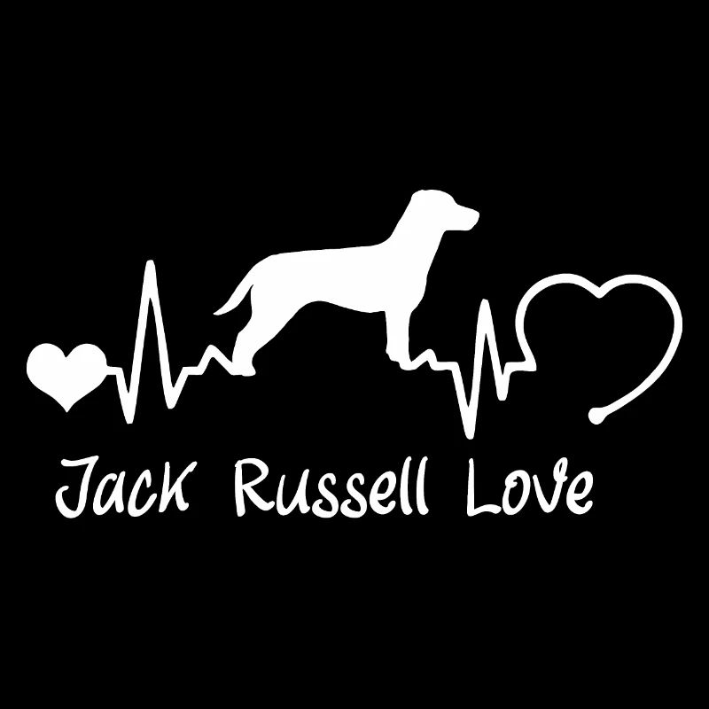 Jack Russell Terrier mit Herzschlag