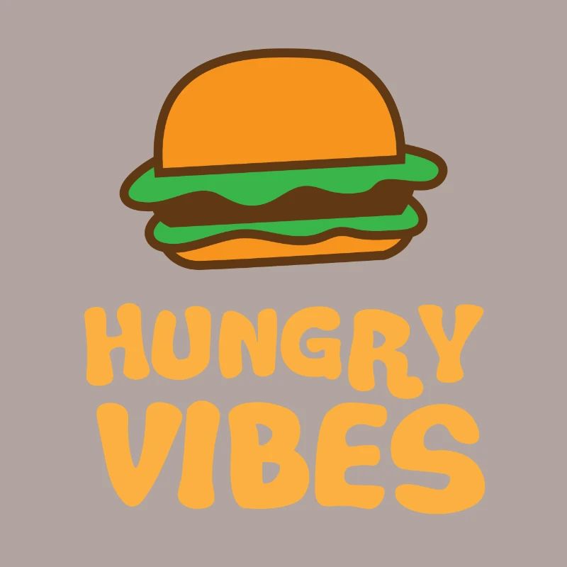 Hungrige Stimmung mit süßem Hamburger
