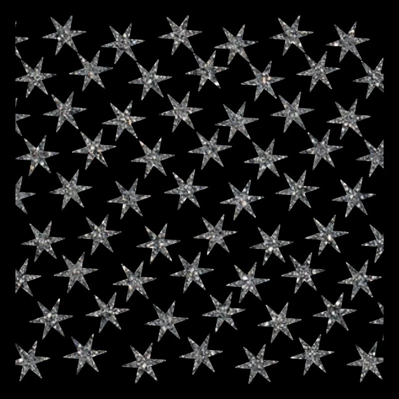 Étoiles aspect sable gris argent