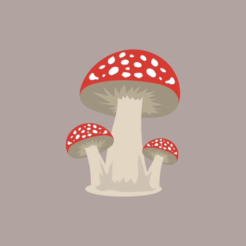 Mushroom lucky guy forest gift idea