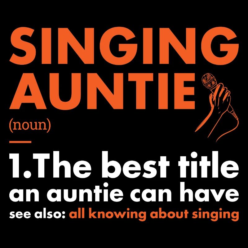 Singer Auntie Definition Singing