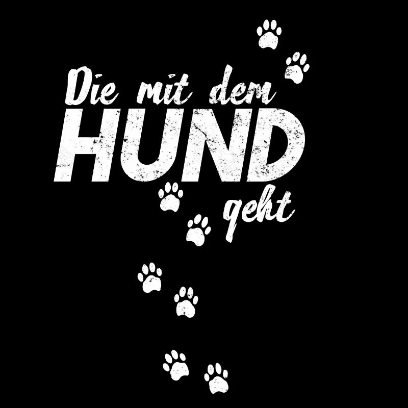 Die mit dem Hund geht