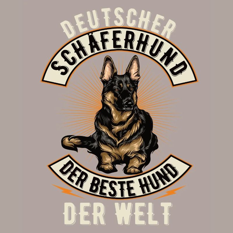 Deutscher Schäferhund der beste Hund der Welt
