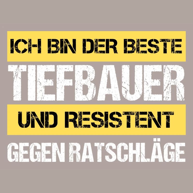 Resistenter Tiefbauer