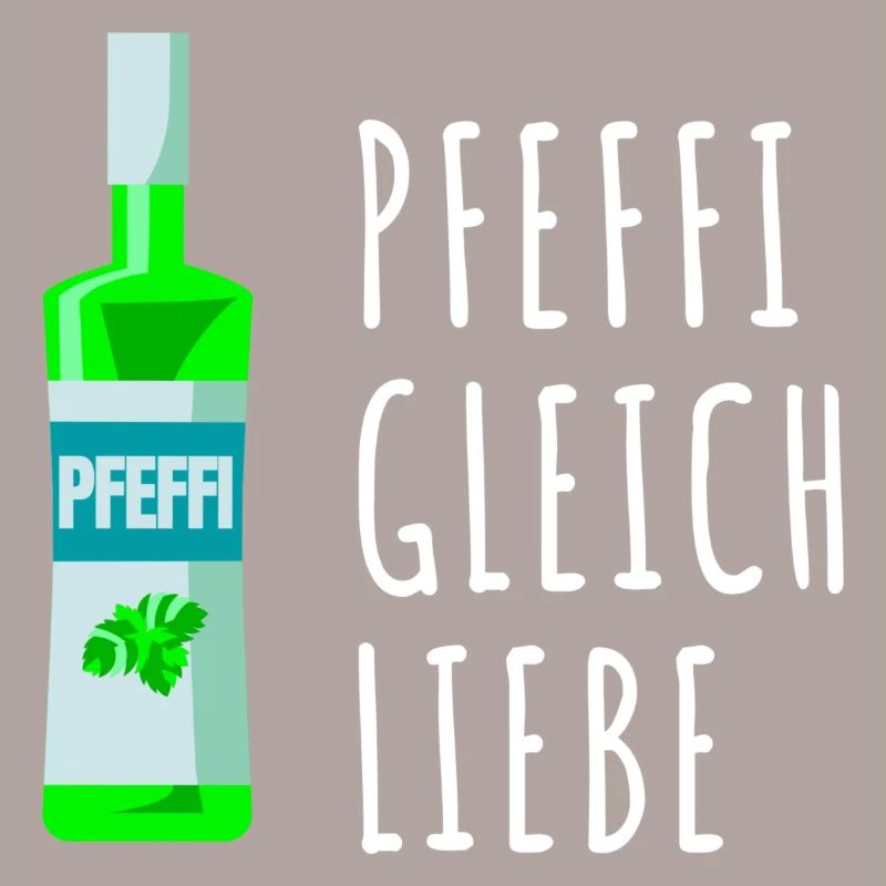 Pfefferminz Likör Pfeffi Vatertag Sauf