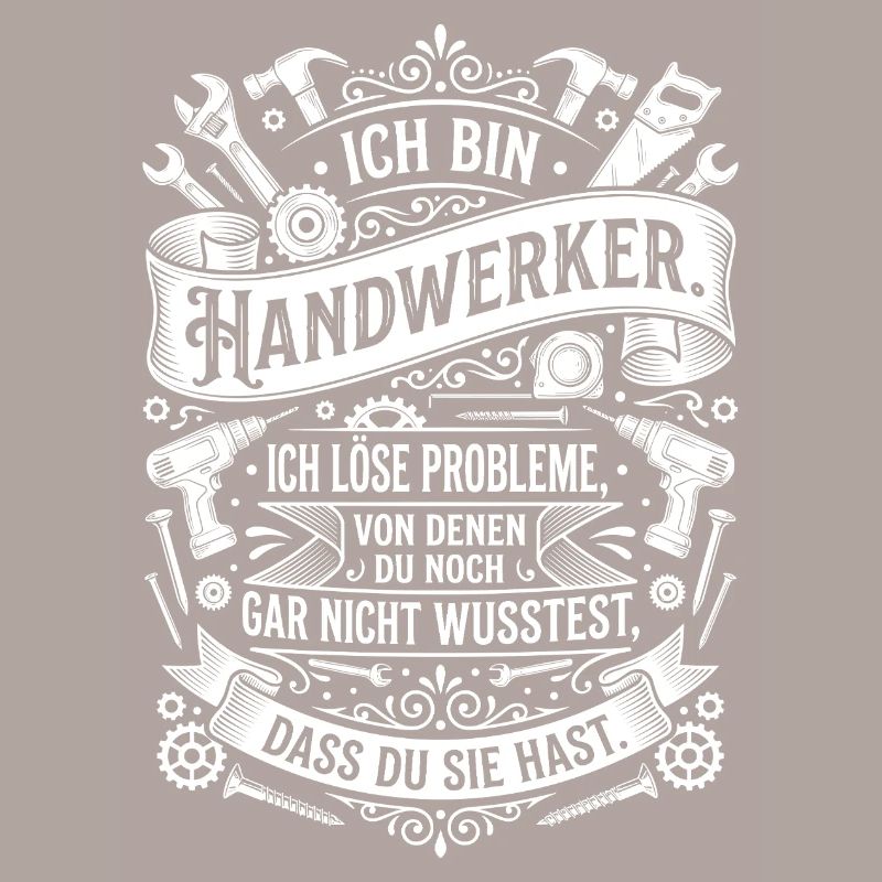 I am a craftsman, problem solver, humor