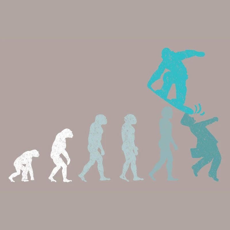 Snowboarder Evolution Snowboard Sport d'hiver