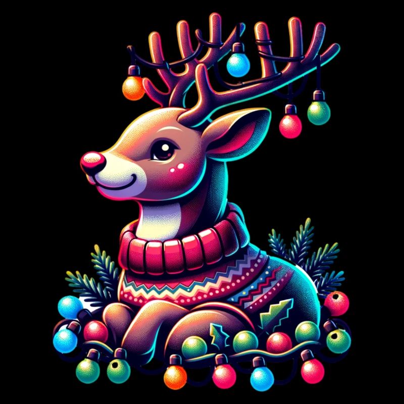 Fées de Noël renne