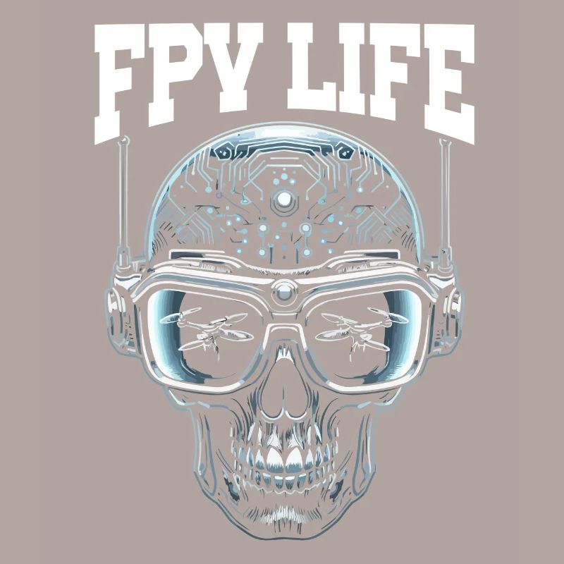 Pilote de drone FPV, télécommande
