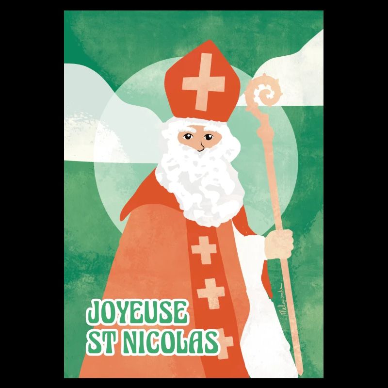Glücklicher Nikolaus