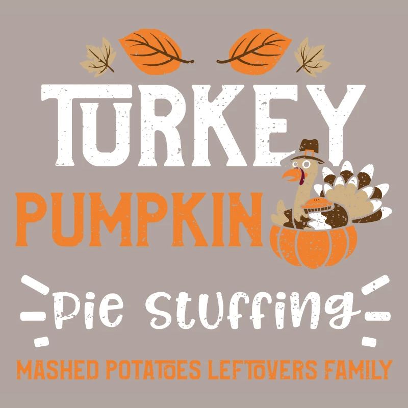 Turkey Pumpkin Pie Stuffing mash...