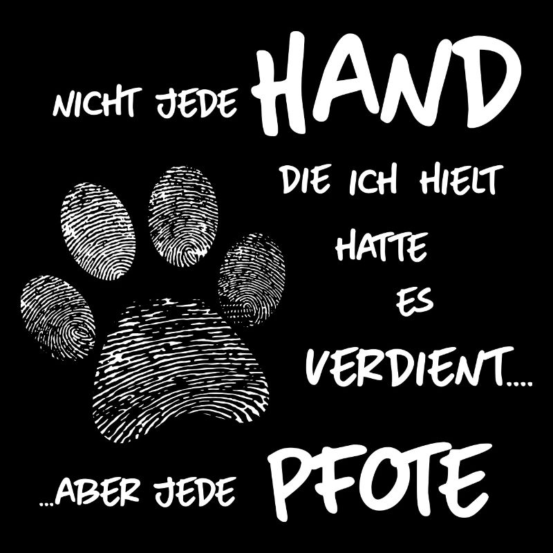 Hand Pfote Hund