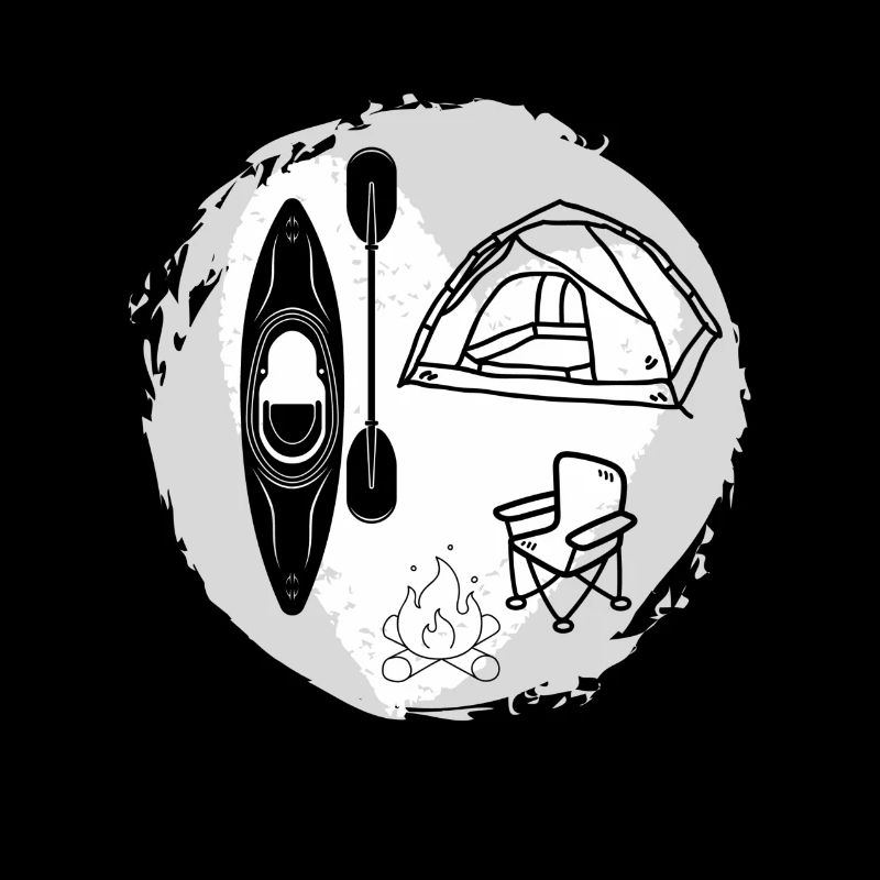Kayaking and camping