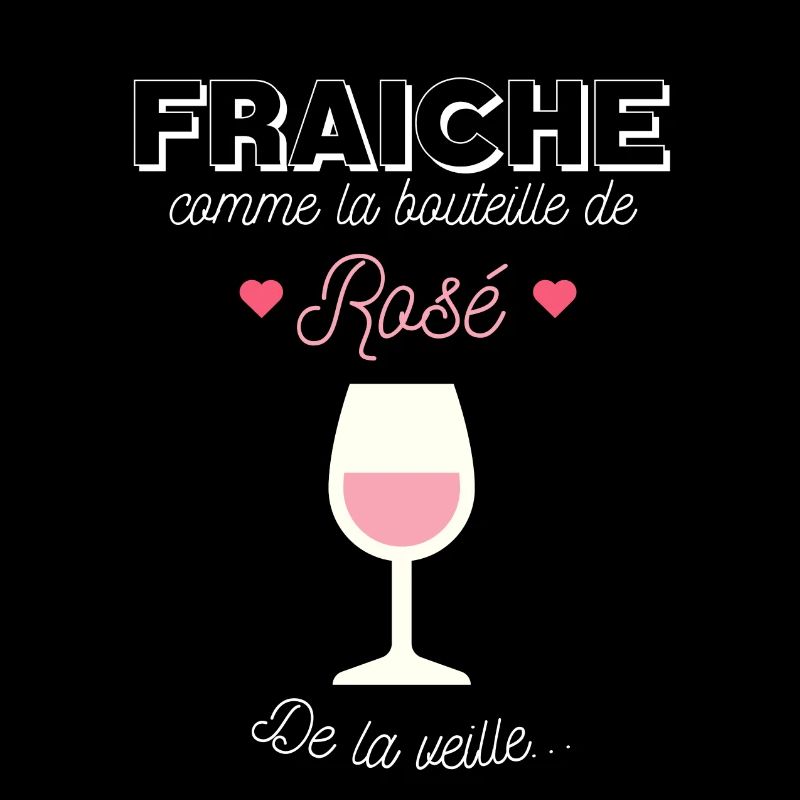 Fraiche comme la bouteille de rosé