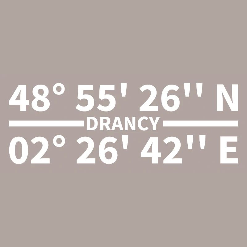 Drancy coordinates