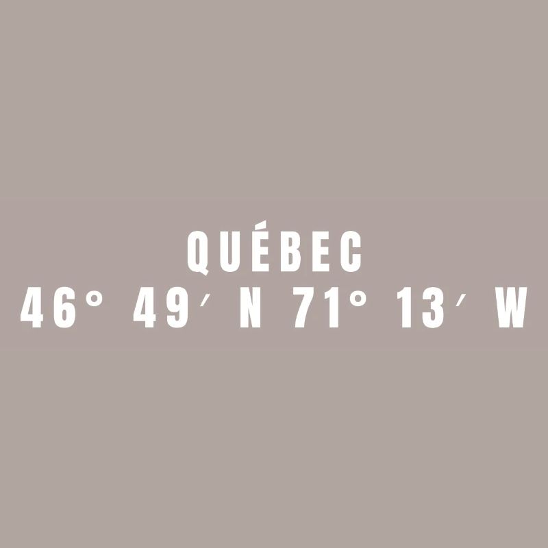 Coordonnées Québec Canada