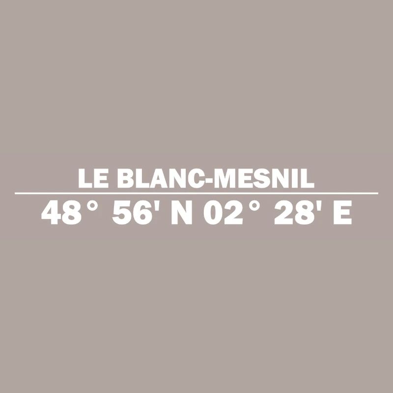Coordonnées du Blanc-Mesnil