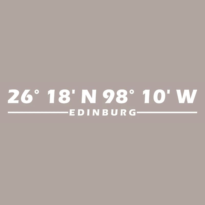Edinburgh coordinates