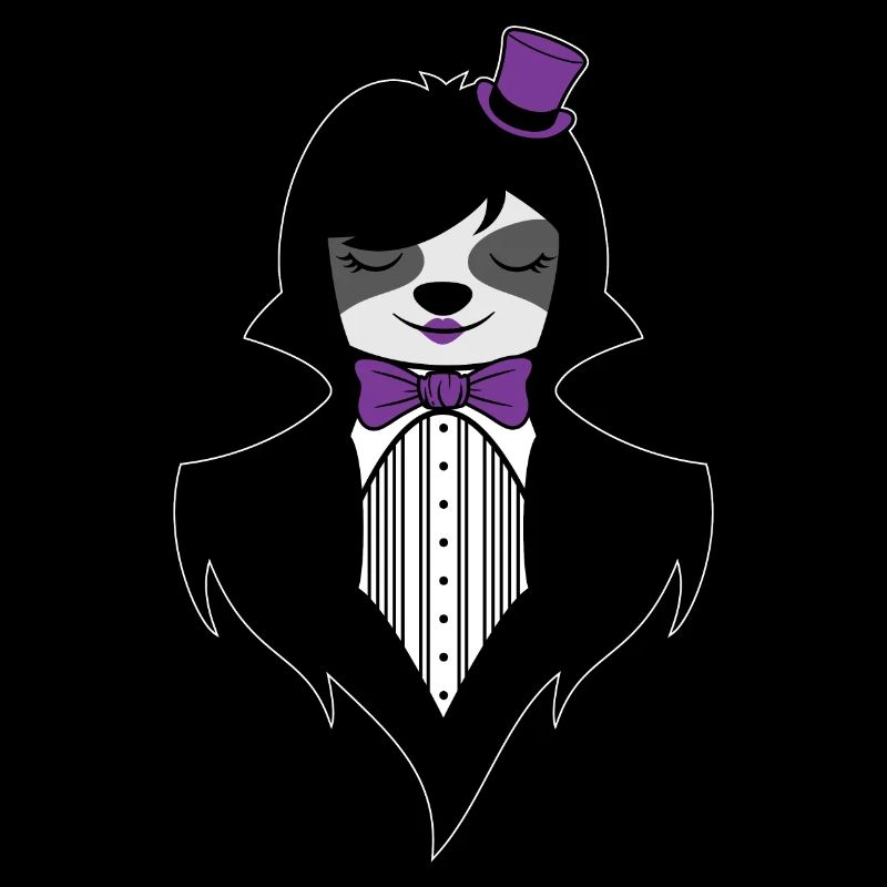 GOTHIC FAULTIER GRUFTI GOTH SLOTH GOTHIC ÄSTHETIK