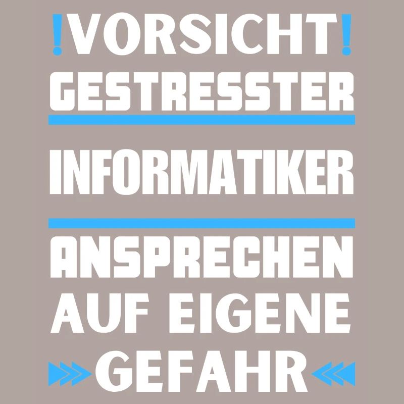Don't talk to a stressed computer scientist!