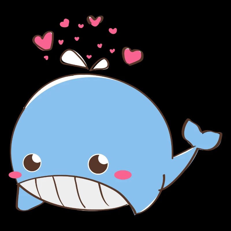 Love Whale - Idée cadeau