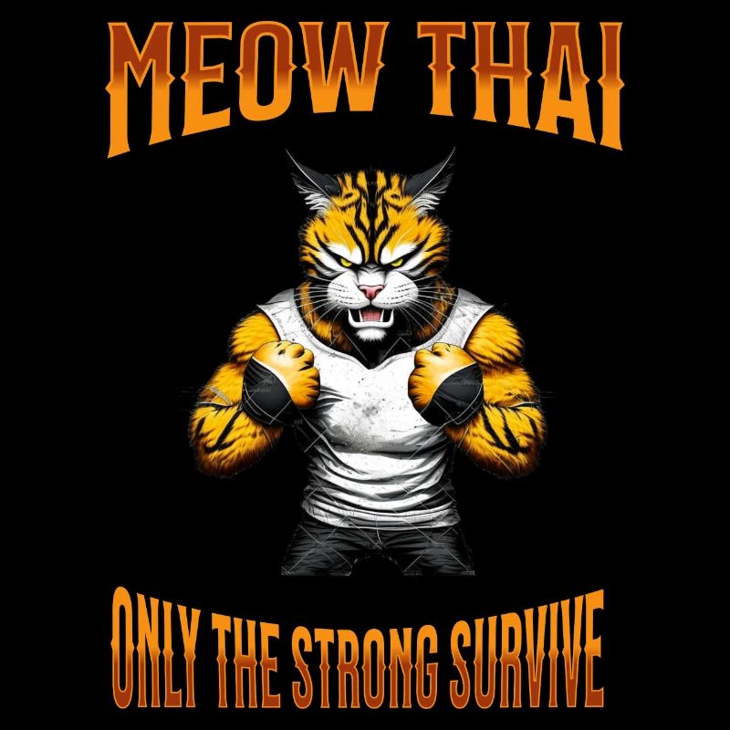 Mixed Martial Arts I Muay Thai Cat I Meow Thai I