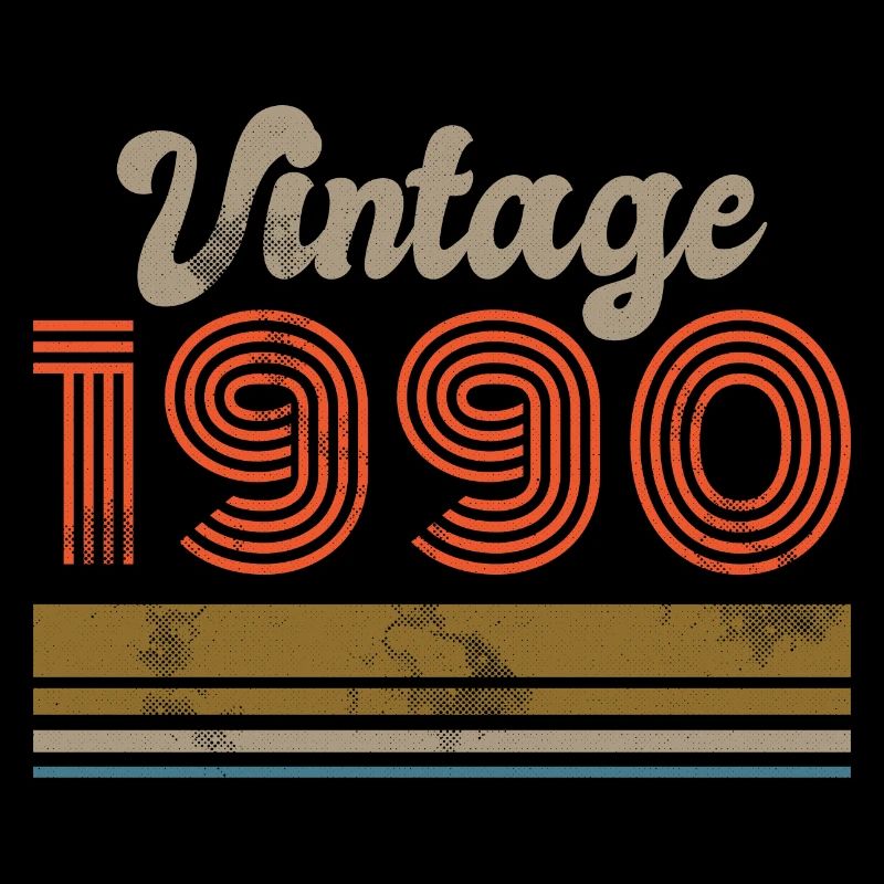 Anniversaire Vintage 1990 Édition Limitée - 1990