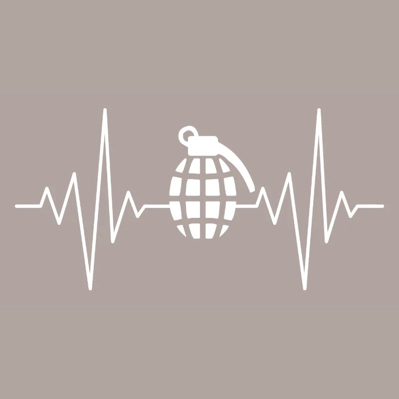 Mon cœur dort pour la conception de grenades à main