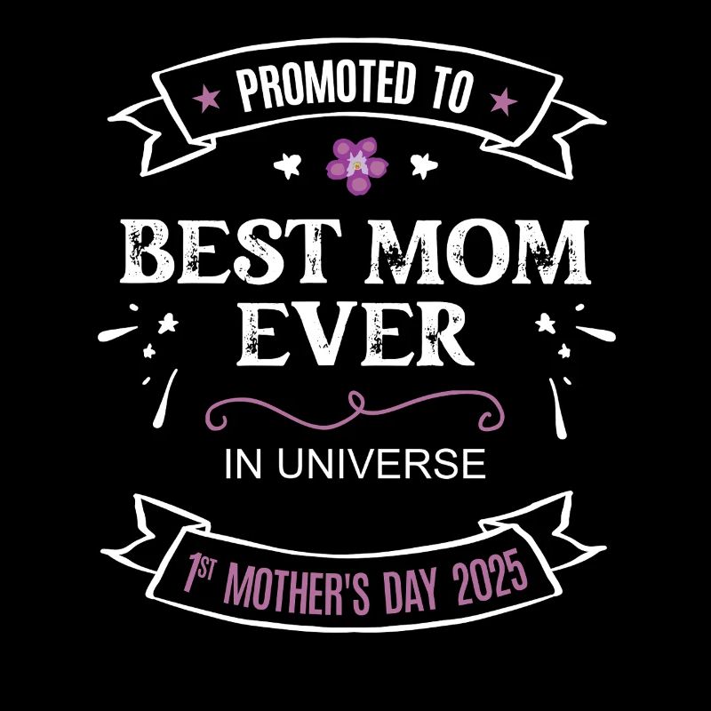 Beste Mama Best Mom Erster Muttertag 2025