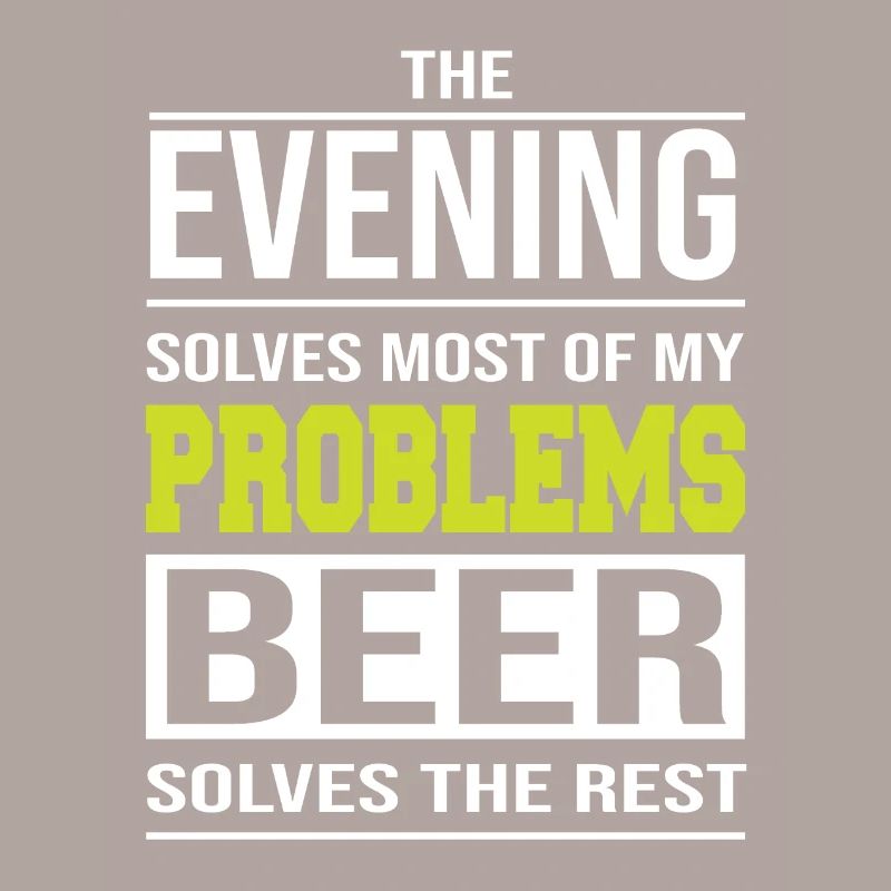 Evening solves most of my problems
