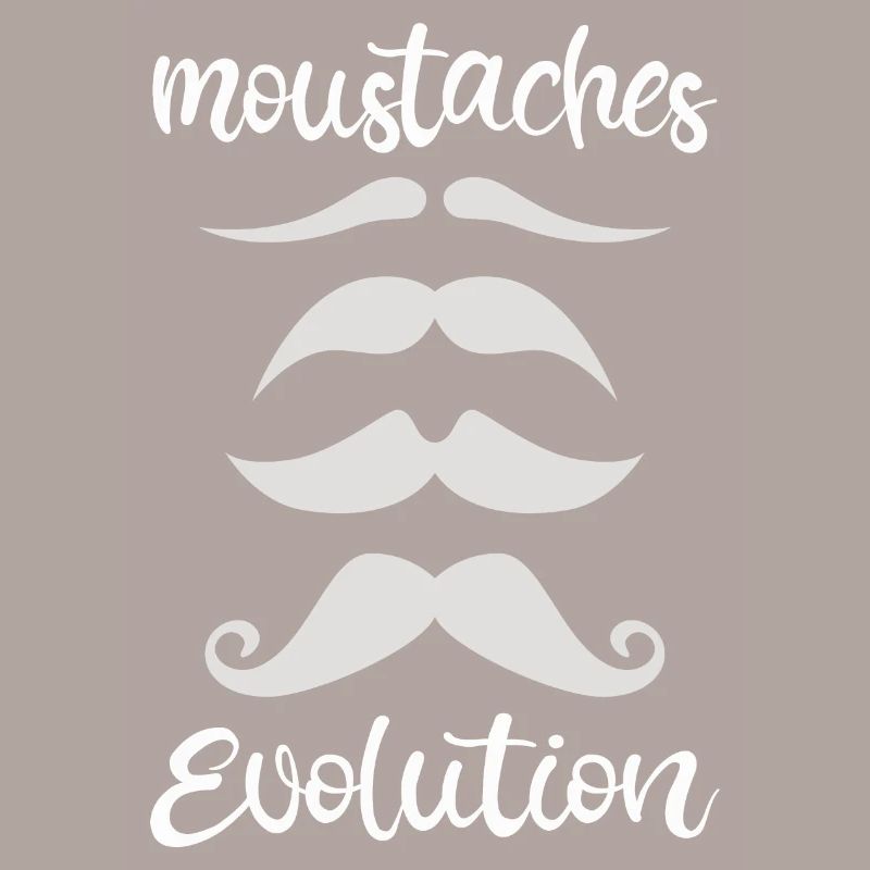 Schnurrbart Evolution