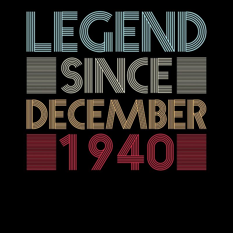 Anniversaire des légendes Décembre 1940 cadeau de naissance