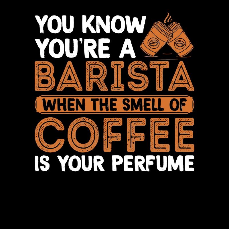 Stolzer Barista Beruf Kaffee Catering Espresso